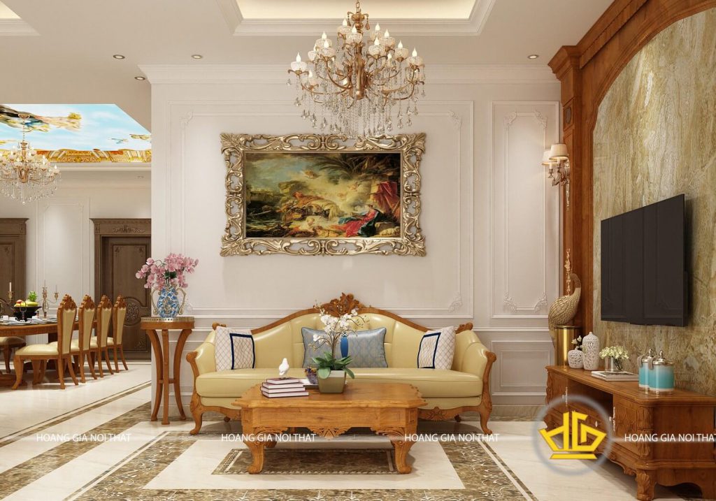 Thiết kế nội thất gỗ trong nhà