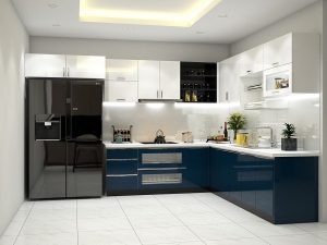 Bố trí tủ bếp chữ U