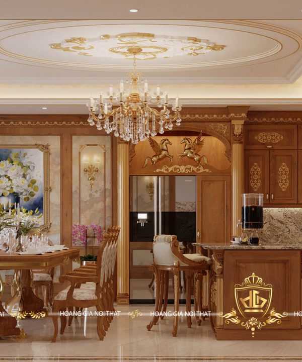 Báo giá tủ bếp gỗ gõ đỏ nam phi