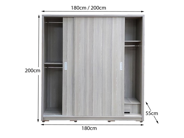 Kích thước tủ quần áo cánh trượt
