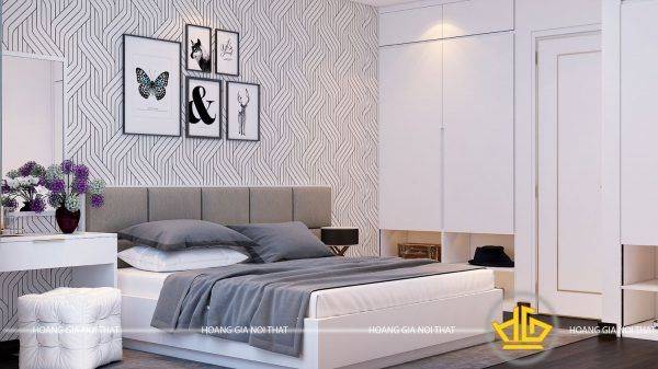 Mẫu thiết kế phòng ngủ hiện đại 16m2