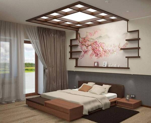 Phòng ngủ hiện đại phong cách Nhật Bản
