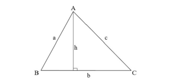 chu vi hình tam giác