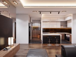 Tủ bếp gỗ cao cấp