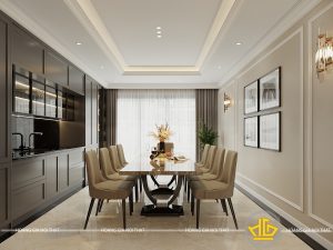 Phòng bếp tân cổ điển