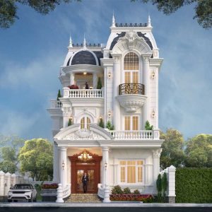 Thiết kế nội thất biệt thự tân cổ điển