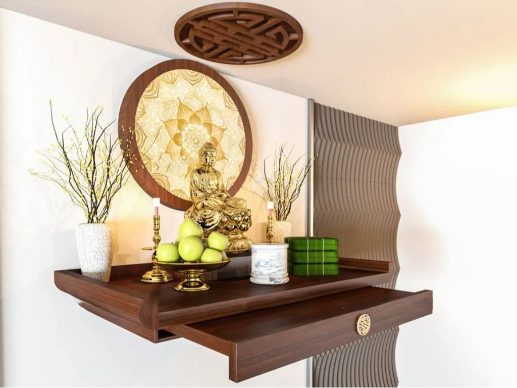 Kích thước bàn thờ treo tường