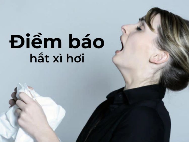 Hắt xì hơi là điềm gì