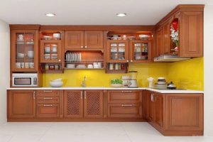 Tủ bếp nên dùng loại gỗ gì