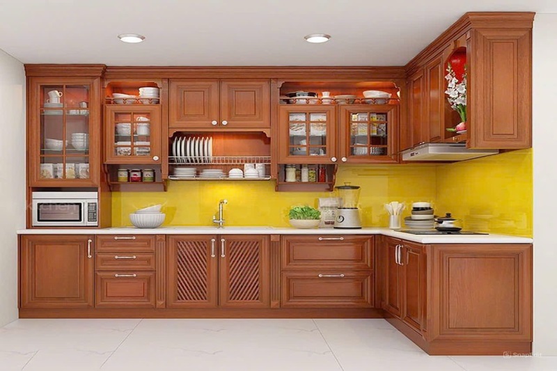Tủ bếp nên dùng loại gỗ gì
