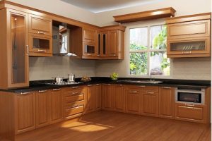 tủ bếp nên dùng loại gỗ gì