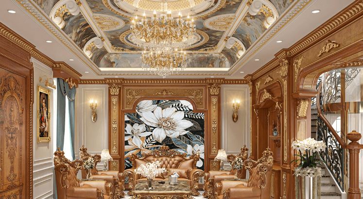 xưởng thi công nội thất tân cổ điển
