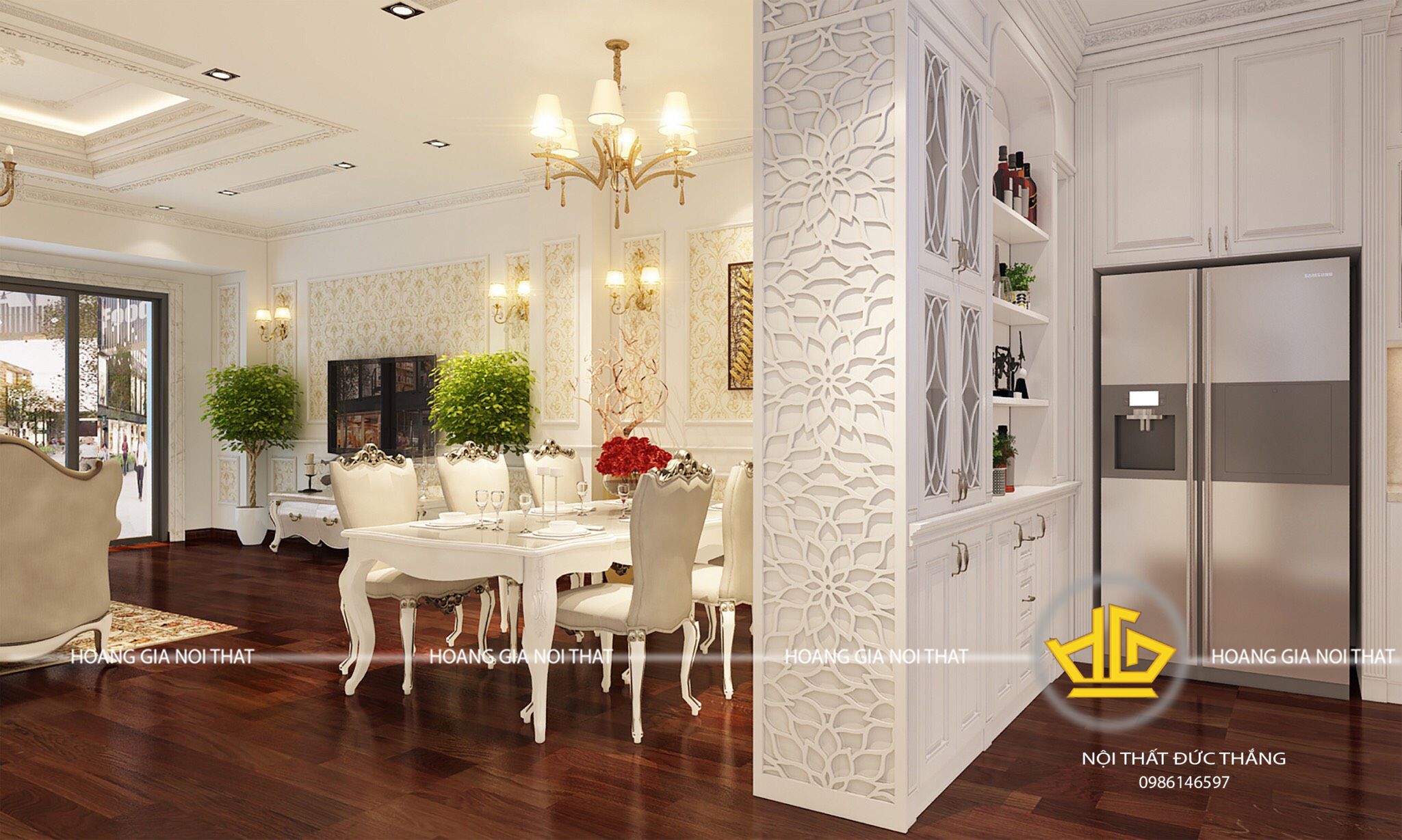 Xưởng thi công nội thất tân cổ điển